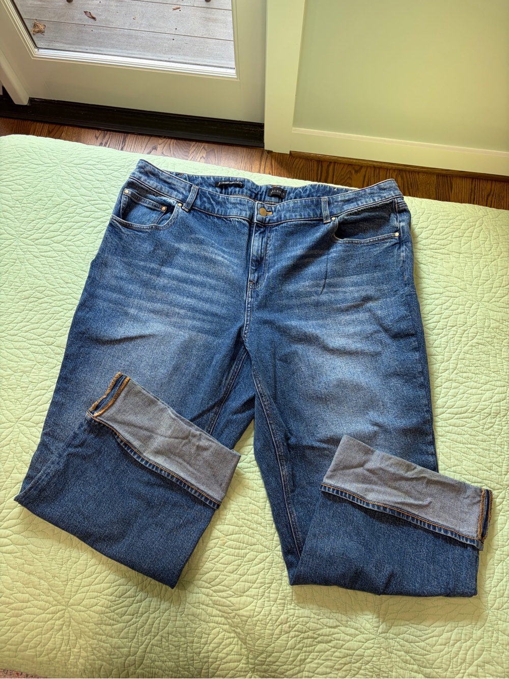 Talbots Dark Blue Boyfriend Jeans